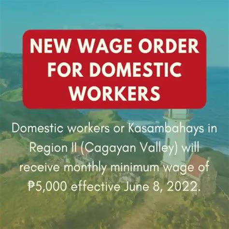 minimum wage household helpers philippines|Bill for Minimum Wage of House Helpers or “Kasambahays” .